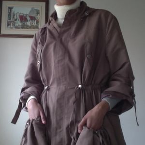 ❤SALE❤ Knee-Length Taupe Spring Jacket